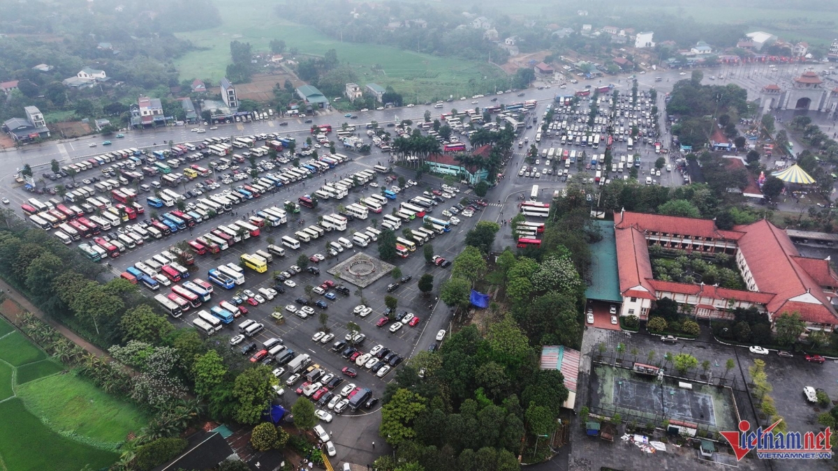 Công an Phú Thọ công bố thông tin phân luồng xe dịp Giỗ Tổ Hùng Vương 2026